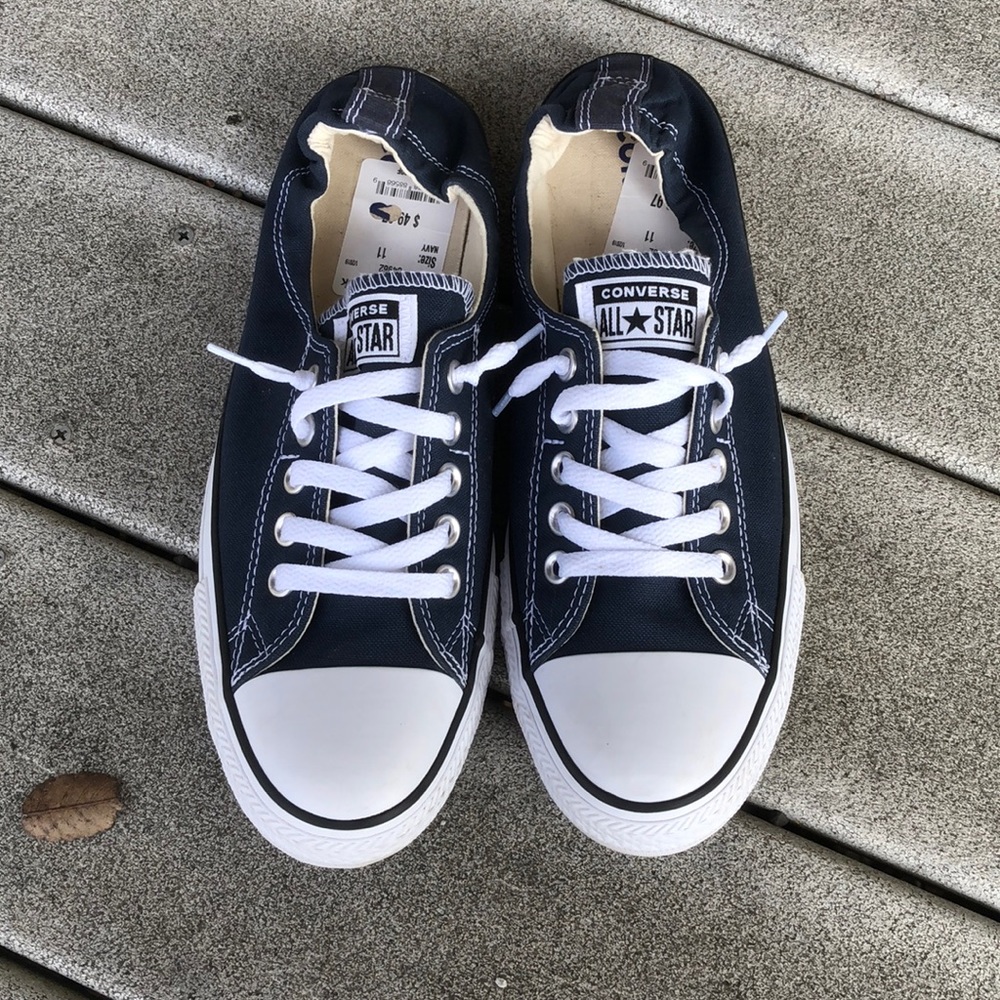Navy Converse